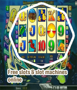 Dolphin treasure slot machine
