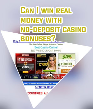 No deposit casino real money