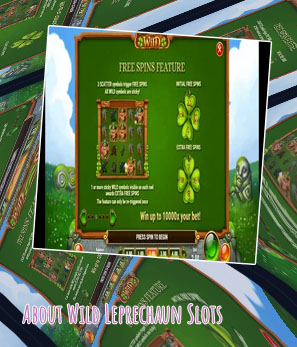 Wild leprechaun slot machine